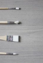 clean paint brushes 