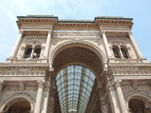 Galleria Vittorio Emanuele II in Milan Italy