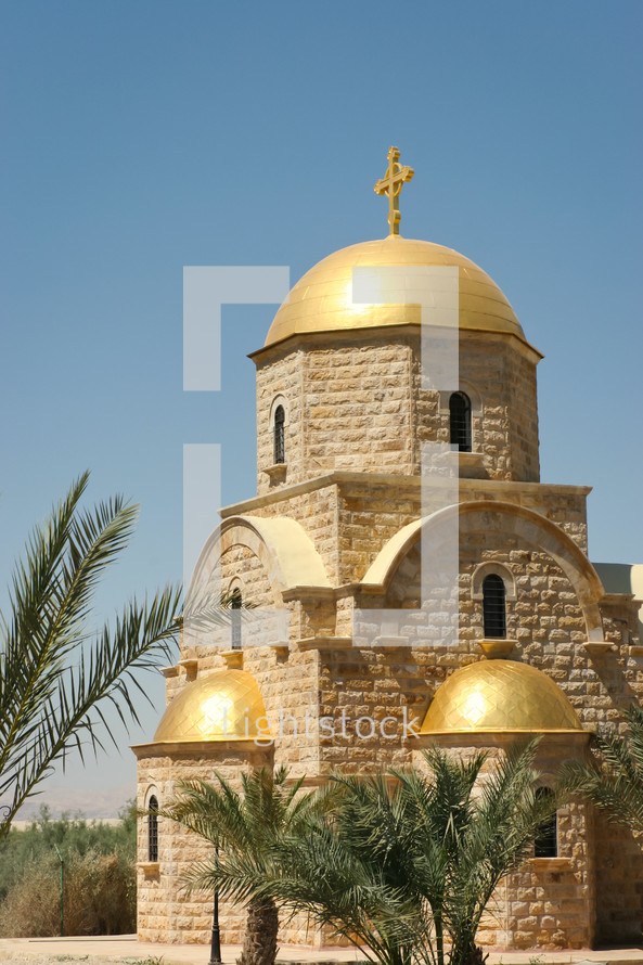 Greek Orthodox Church of John the Baptist near the baptism site in Jordan