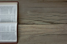 A Bible opened to 2 Corinthians 