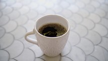 cup of black coffee 
