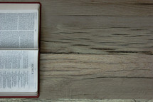 A Bible opened to Hosea 