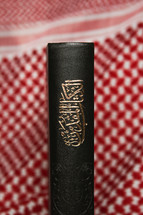 spine of an Arabic Bible 
