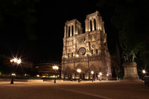 Historic building at Notre Dame
