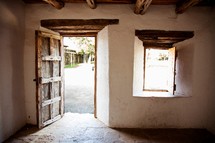 interior of an old Spanish Mission