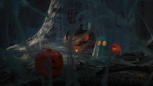  Halloween Horror Mystery Pumpkin Over The Web