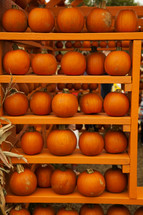 stacked pumpkins