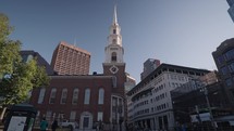 Park Street Congregational Church, is a historic and active evangelical congregational church in Downtown Boston, Massachusetts, United States.