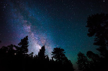 Milky Way, long exposure