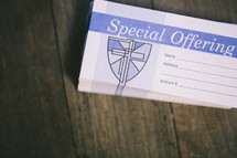 special offering envelopes