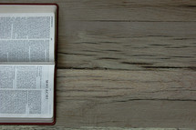 A Bible opened to Malachi 