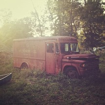 Old work truck