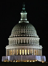 Capitol building in Washington DC.
