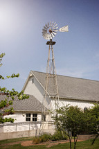 windmill and farmhouse 