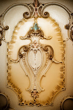 Decorating a handicraft furniture in Baroque style.
