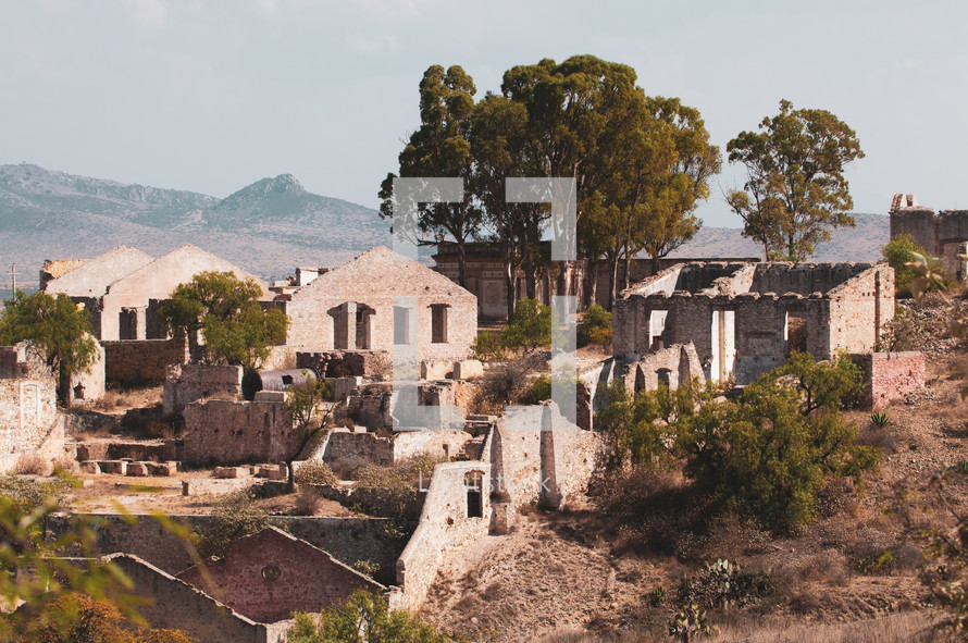 ruins in San Miguel 