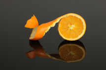 peeled orange 