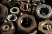 rusty screws and bolts 
