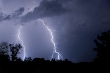 lightning strikes 