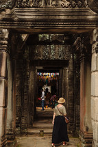 old temple in Angkor Wat, Cambodia 