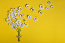 bouquet of white daisies 