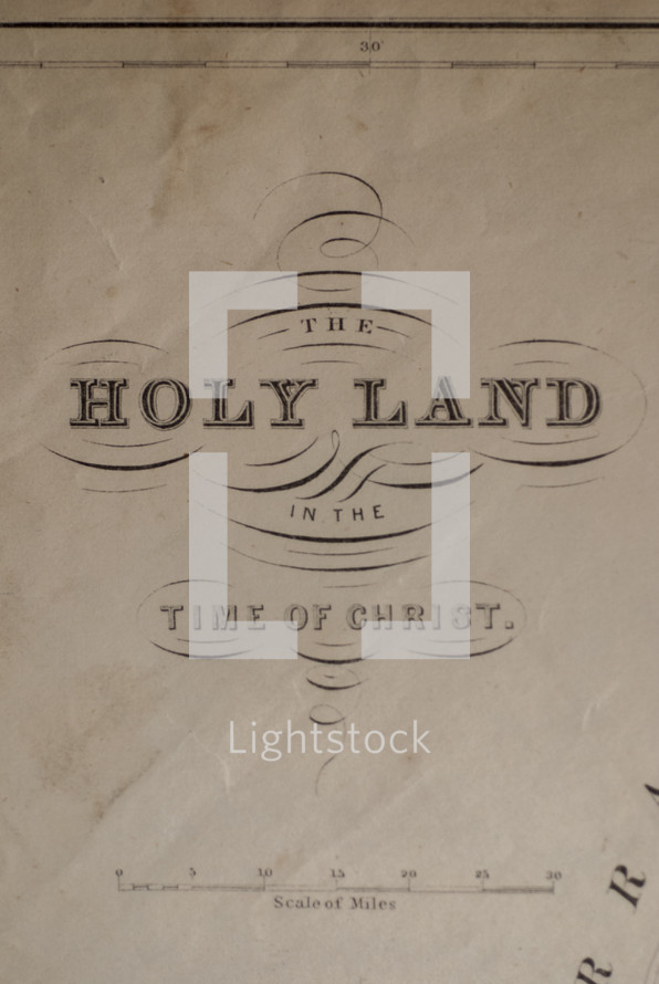 The Holy Land in the time of Christ 