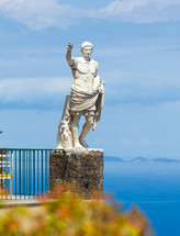 Statue of Augustus, Anacapri, Capri island, Italy