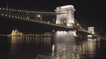 Budapest Hungary Beautiful Széchenyi Chain Bridge River Danube - Modern World's Engineering Wonders in Europe