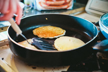 flipping pancakes 
