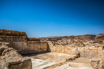 ruins in the holy land 