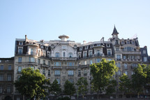 Buildings in Paris 