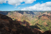 landscape of Waimea Canyon, Hawaii