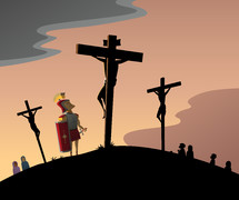 Jesus on the cross