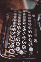 typewriter keys 
