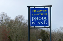 Discover Rhode Island sign 