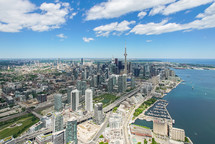 Toronto from the west 