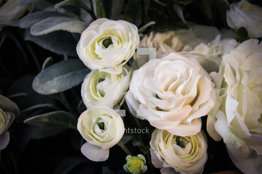 bridal bouquet closeup 