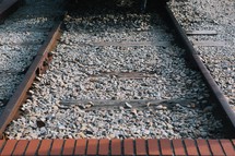 Train tracks. 