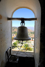 bell in a bell tower 