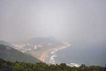 Overlooking the coast, in Vizag Visakhapatnam, India