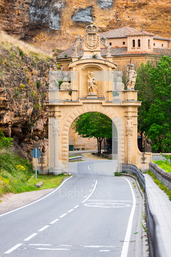 Arevalo Gate in Segovia, Castilla y Leon, Spain