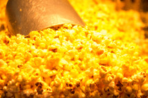 popcorn and scoop