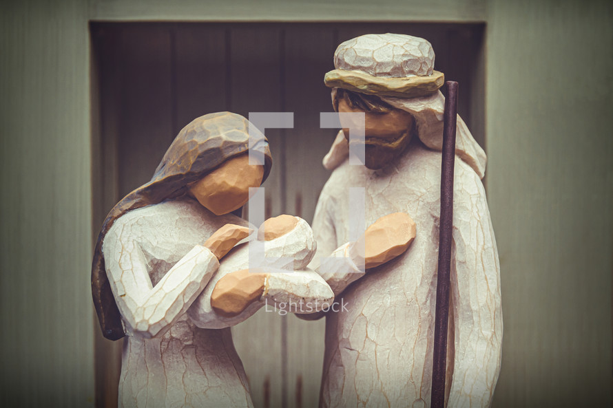Holy Family figurine 