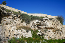 Skull Hill at The Garden Tomb Jerusalem