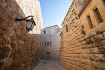 Old City Stone Street in Jerusalem 