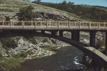 bridge over a river 