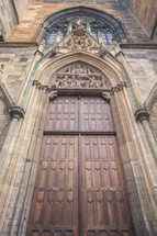 doors to a cathedral 