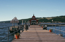 Seneca Lake pier 