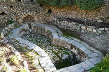 Ancient Winepress at The Garden Tomb Jerusalem