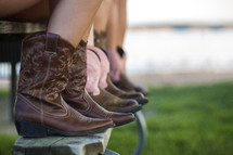 cowboy boots on teen girls 